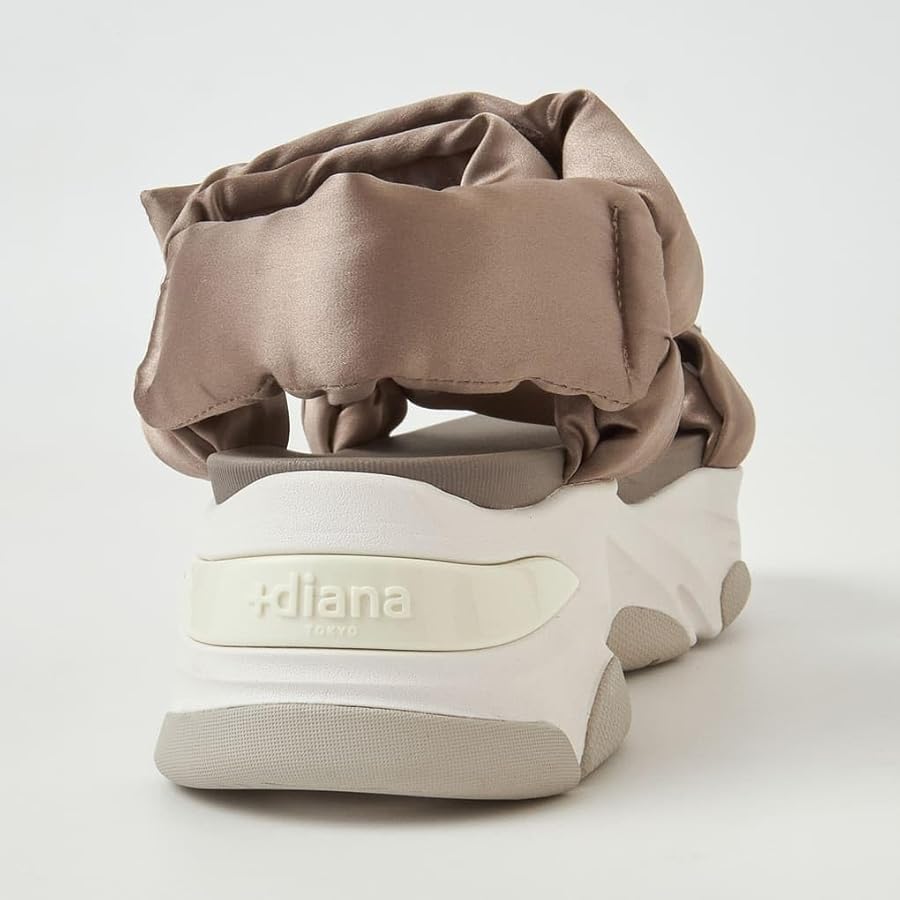 Diana ビジュー付きスポーツサンダル ブラウン/ベージュ Amazon | [ダイアナ] プラス サンダル ダークベージュ Lサイズ